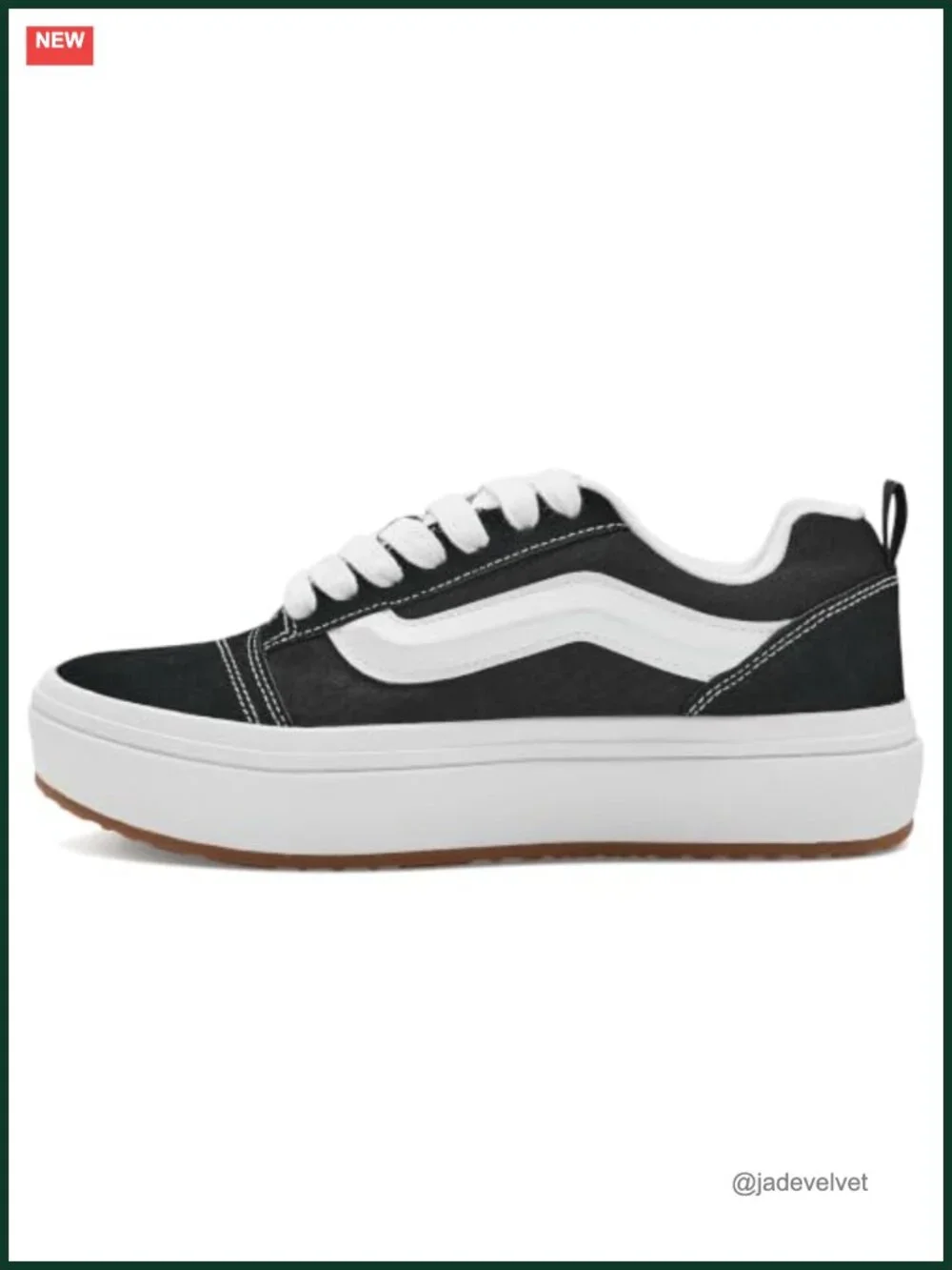 Vans Knu Skool Stacklite Sneakers Lace-Up Leather Low Top